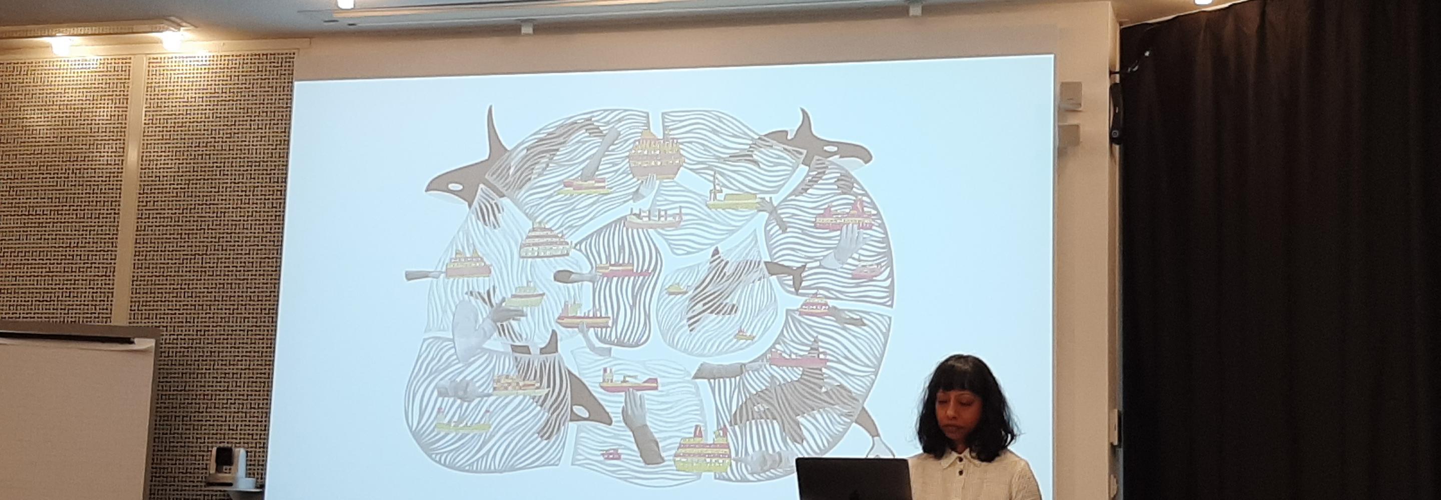 HIFMB & HWK Marine Biodiversity Artist-in-Residence cover artwork