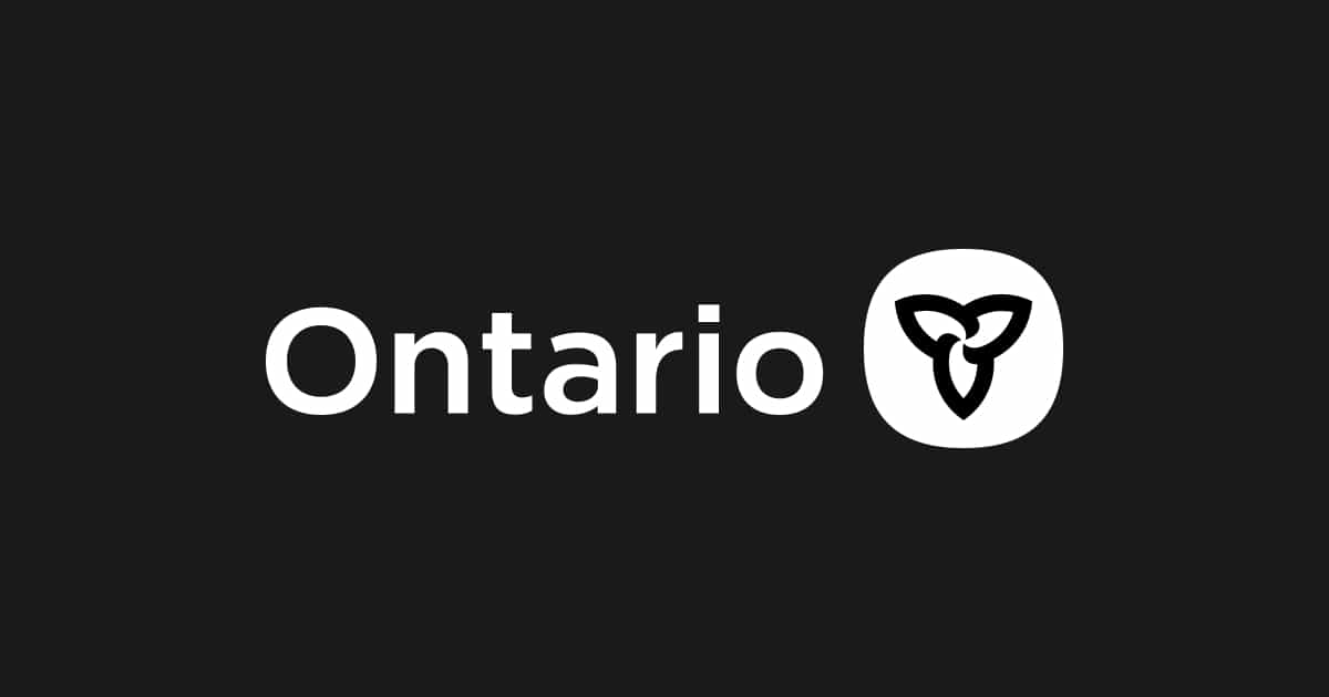 Available funding opportunities from the Ontario Government